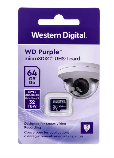 WD Purple 64GB.